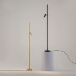 Thin - Brass LED Floor Lamp Thin - Brass LED Floor Lamp