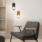 Bao - Gold Wall Lamp with White Glass Bao - Gold Wall Lamp with White Glass