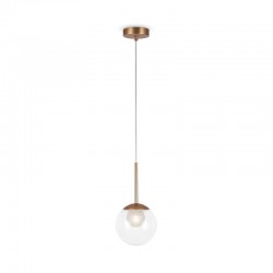 Basic Form - Gold Pendant with Double Glasses Ø 15 cm Basic Form - Gold Pendant with Double Glasses Ø 15 cm