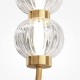 Maytoni-MOD555WL-L11G3K - Amulet - Gold LED Wall Lamp with Ribbed Glasses