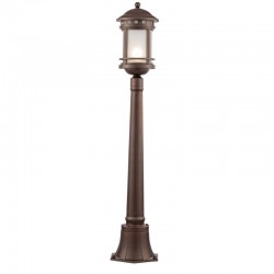 Salamanca - Brown Post with Frosted Glass Salamanca - Brown Post with Frosted Glass