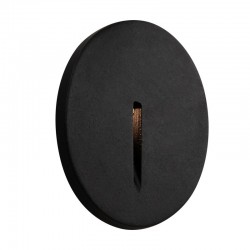 Lock - LED Black Recessed Brick Light