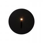 Lock - LED Black Recessed Brick Light