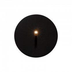 Lock - LED Black Recessed Brick Light