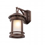 Salamanca - Brown Wall Lamp with Frosted Glass Salamanca - Brown Wall Lamp with Frosted Glass