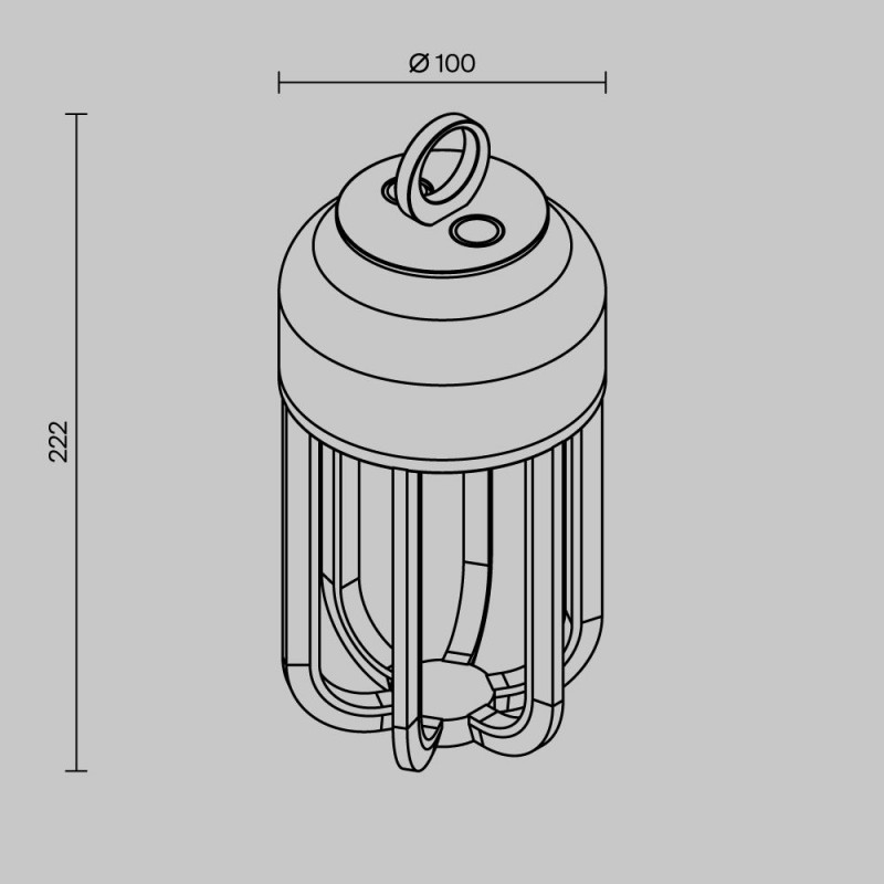 Maytoni-O144TL-L5BG3K - Vetra - Rechargeable Beige CCT Table Lamp