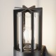 Maytoni-O453WL-01GF - Barrel - Outdoor Graphite Wall Lamp with Clear Glass