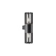 Maytoni-O453WL-02GF - Barrel - Outdoor Graphite 2 Light Wall Lamp with Clear Glass