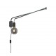 - Line - Matt Black Plug-in Wall Lamp Trio-200200132 - Line - Matt Black Plug-in Wall Lamp