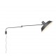 - Bolder - Matt Black Plug-in Wall Lamp Trio-200300132 - Bolder - Matt Black Plug-in Wall Lamp