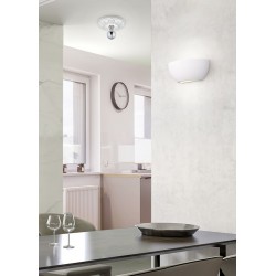 Roma - White Plaster Up & Down Wall Lamp Roma - White Plaster Up & Down Wall Lamp