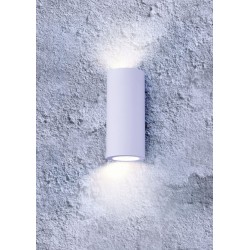 Zazou - White Plaster Up & Down Wall Lamp Zazou - White Plaster Up & Down Wall Lamp