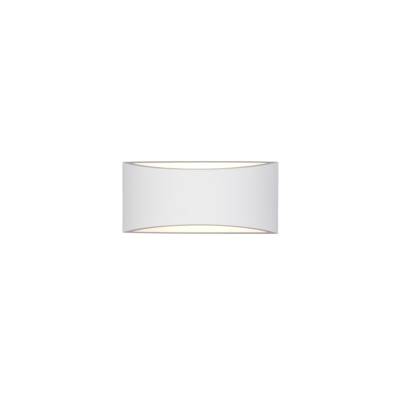 Trio-201101101 - Wacadia - White Plaster Up & Down Wall Lamp