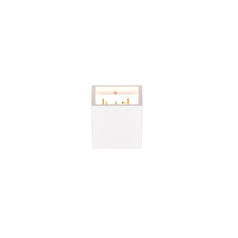 Trio-201102101 - Dadi - White Gypsum Up & Down Wall Lamp