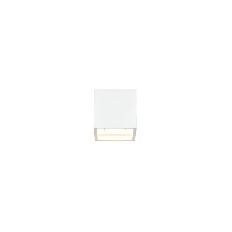 Trio-201102101 - Dadi - White Gypsum Up & Down Wall Lamp