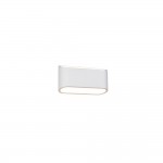 Sepanta - White Plaster Up & Down Wall Lamp