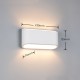 Trio-201103201 - Sepanta - White Plaster Up & Down Wall Lamp