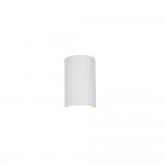 Raposa - White Plaster Up & Down Wall Lamp