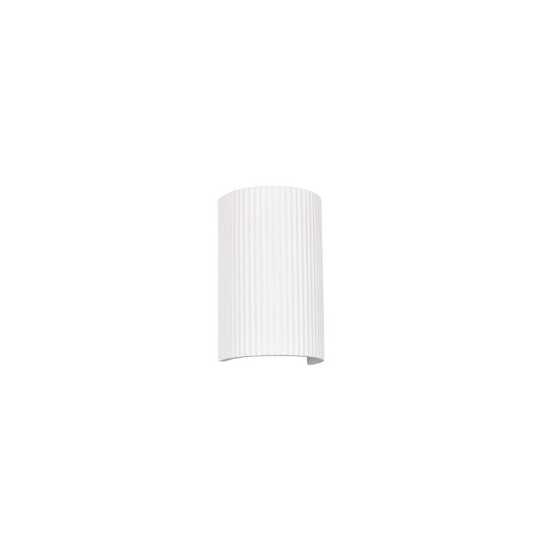 Trio-201105201 - Raposa - White Plaster Up & Down Wall Lamp