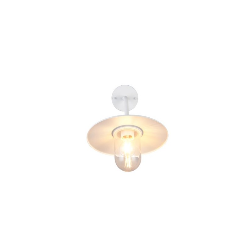 Trio-201760131 - Brenta - Matt White Wall Lamp with Clear Diffuser