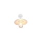 Trio-201760131 - Brenta - Matt White Wall Lamp with Clear Diffuser