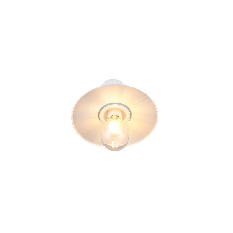 Trio-201760131 - Brenta - Matt White Wall Lamp with Clear Diffuser