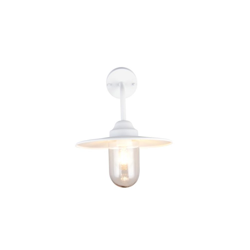 Trio-201760131 - Brenta - Matt White Wall Lamp with Clear Diffuser