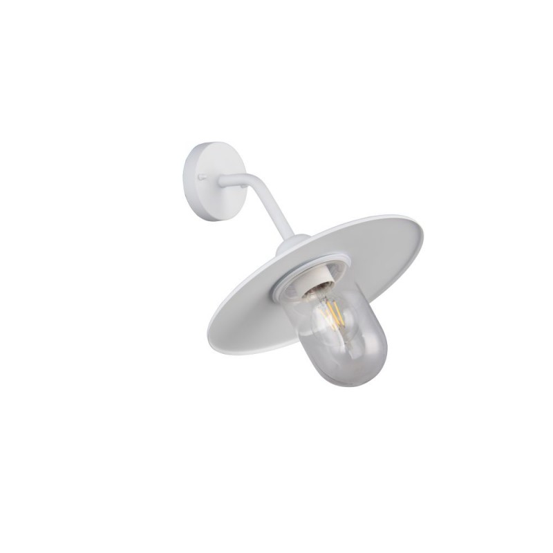 Trio-201760131 - Brenta - Matt White Wall Lamp with Clear Diffuser