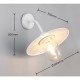 Trio-201760131 - Brenta - Matt White Wall Lamp with Clear Diffuser