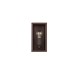 Trio-201860124 - Garonne - Rusty Wall Lamp with Clear Glass