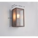 Trio-201860124 - Garonne - Rusty Wall Lamp with Clear Glass