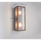 Trio-201860224 - Garonne - Rusty 2 Light Wall Lamp with Clear Glass