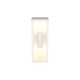 Trio-201860231 - Garonne - Matt White 2 Light Wall Lamp with Clear Glass