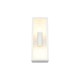 Trio-201860231 - Garonne - Matt White 2 Light Wall Lamp with Clear Glass