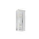 Trio-201860231 - Garonne - Matt White 2 Light Wall Lamp with Clear Glass