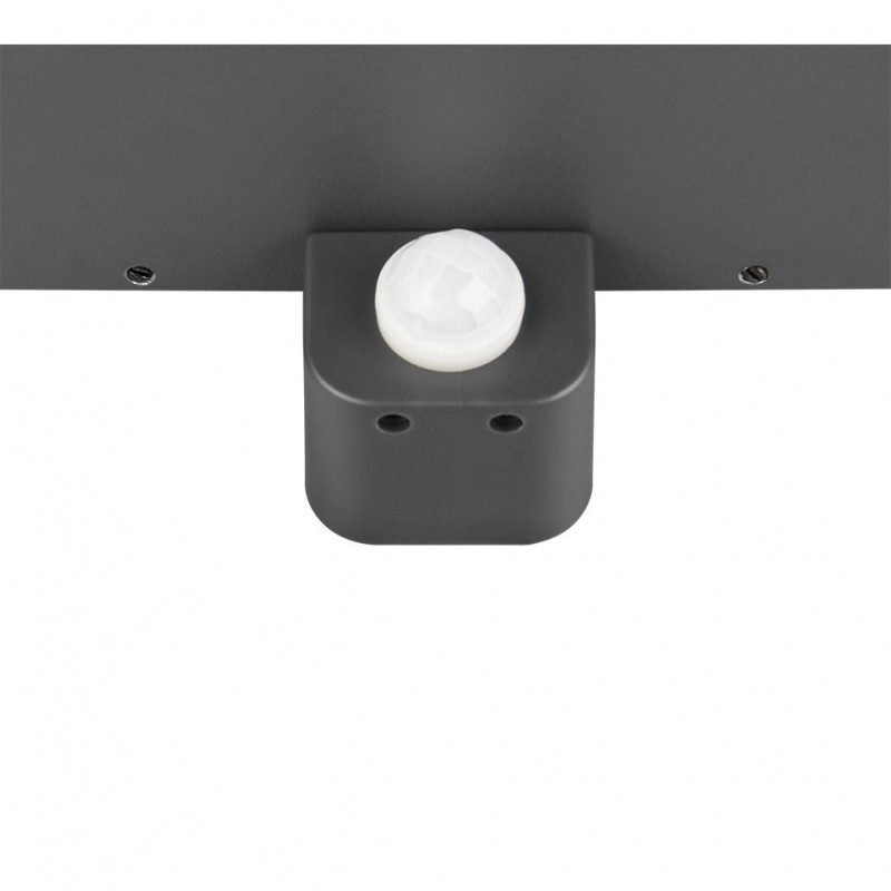 - Garonne - Anthracite PIR Wall Lamp with Clear Glass Trio-201869142 - Garonne - Anthracite PIR Wall Lamp with Clear Glass