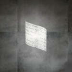 Signa - White Wall Lamp with White Glass with Clear Letters Signa - White Wall Lamp with White Glass with Clear Letters