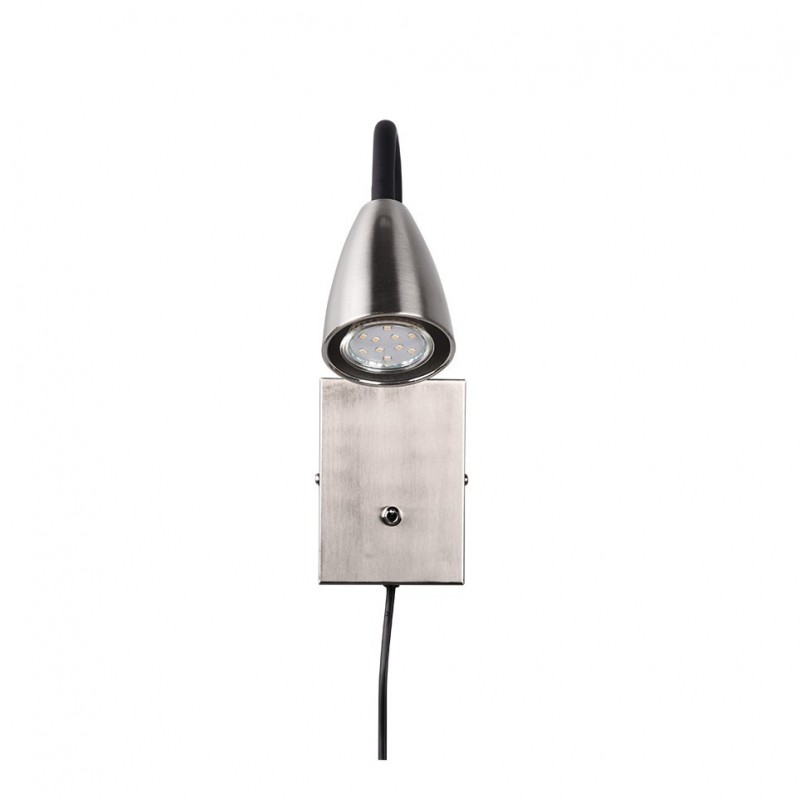 - Wanda - Matt Nickel Plug-in Wall Lamp Trio-202670107 - Wanda - Matt Nickel Plug-in Wall Lamp