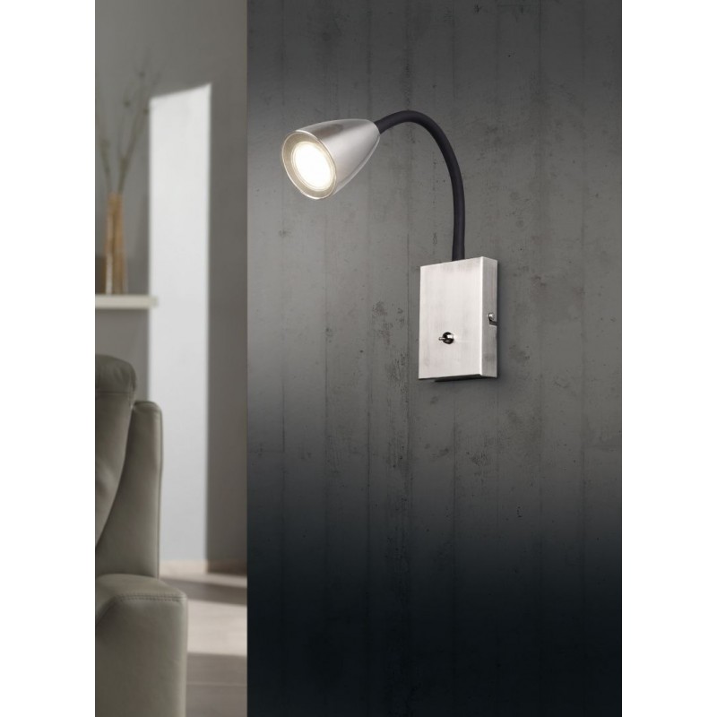 - Wanda - Matt Nickel Plug-in Wall Lamp Trio-202670107 - Wanda - Matt Nickel Plug-in Wall Lamp