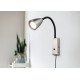 - Wanda - Matt Nickel Plug-in Wall Lamp Trio-202670107 - Wanda - Matt Nickel Plug-in Wall Lamp