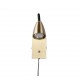 - Wanda - Matt Brass Plug-in Wall Lamp Trio-202670108 - Wanda - Matt Brass Plug-in Wall Lamp