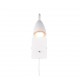 - Wanda - Matt White Plug-in Wall Lamp Trio-202670131 - Wanda - Matt White Plug-in Wall Lamp