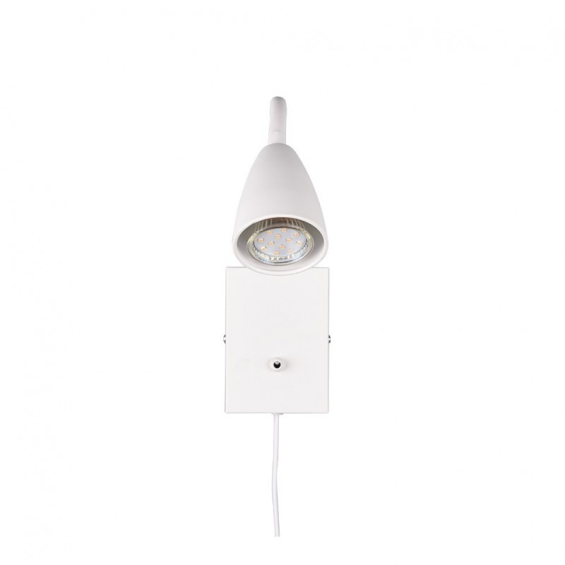 - Wanda - Matt White Plug-in Wall Lamp Trio-202670131 - Wanda - Matt White Plug-in Wall Lamp