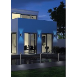 Roya - Anthracite Up & Down Wall Lamp