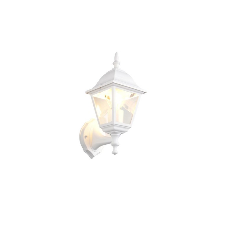 Trio-205760131 - Livenza - Traditional Matt White Uplighter Wall Lamp