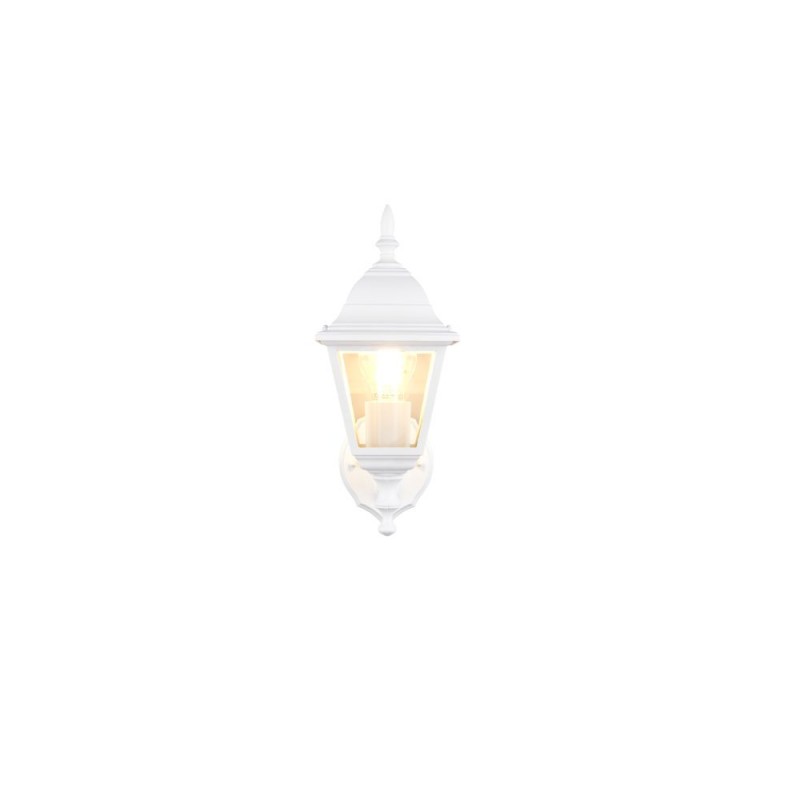 Trio-205760131 - Livenza - Traditional Matt White Uplighter Wall Lamp