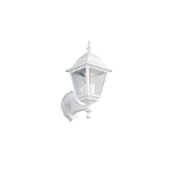 Livenza - Traditional Matt White Uplighter Wall Lamp