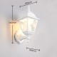 Trio-205760131 - Livenza - Traditional Matt White Uplighter Wall Lamp