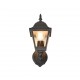 Trio-205760132 - Livenza - Traditional Matt Black Uplighter Wall Lamp