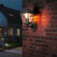 Trio-205760132 - Livenza - Traditional Matt Black Uplighter Wall Lamp